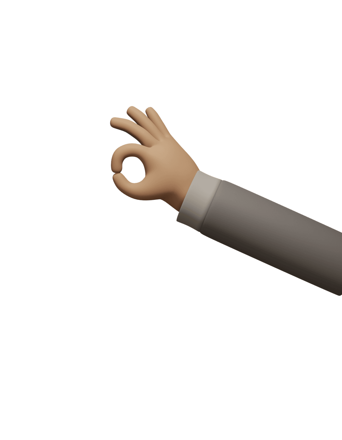 Hand OK Sign